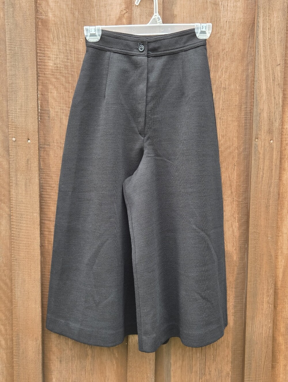 F19. Culottes Polyknit Gauchos Made In USA 1970s Vintage